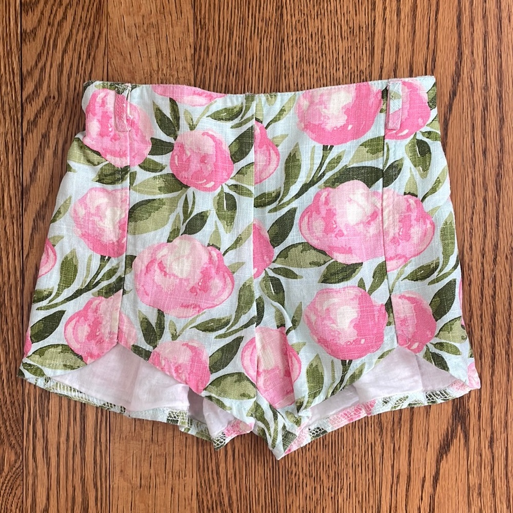 SweetHoney Pink Floral Kids Shorts